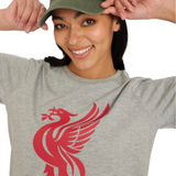 LFC Women'S Liverbird Tee  GREY
