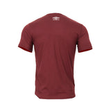 UMBRO Men's S/S Round Neck Shirt Maroon UBMA02060-35