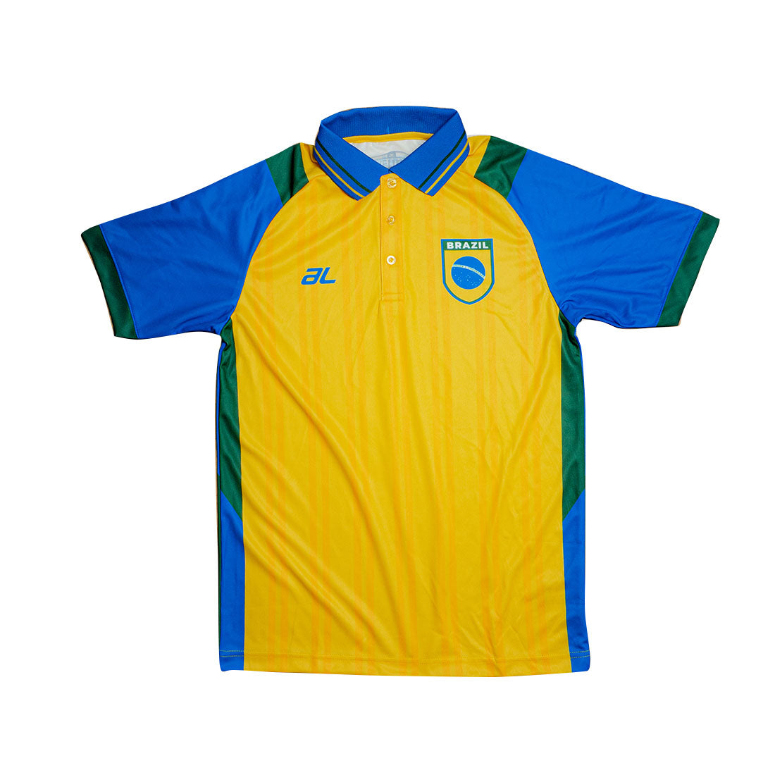 AL BRAZIL 22 MEN'S POLO YELLOW – Al-Ikhsan Sports