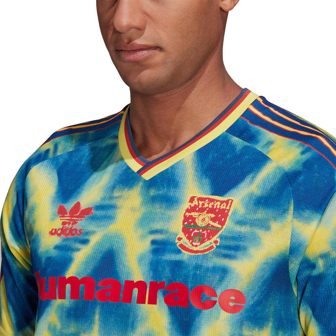 ADIDAS MEN ARSENAL HUMAN RACE JERSEY JC REPLICA YELLOW – Al