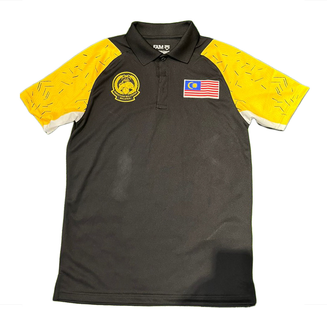 HARIMAU MALAYA MALAYSIA MEN'S POLO BLACK – Al-Ikhsan Sports