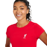 LFC Women'S S/S Round Neck Shirt Red A23VD02