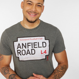 LFC Anfield Road Men'S Tee GREY