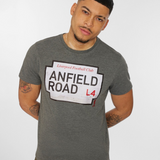 LFC Anfield Road Men'S Tee GREY