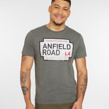 LFC Anfield Road Men'S Tee GREY
