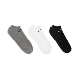 NIKE Everyday Cushioned Training No-Show Socks (3 Pairs) Multi SX7678-964