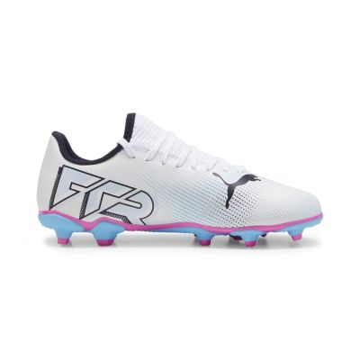 Puma Future 7 Play Fg/Ag Junior Football Boots White