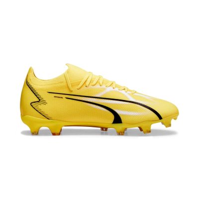 Puma ULTRA MATCH FG/AG Men's Football Boots YELLOW