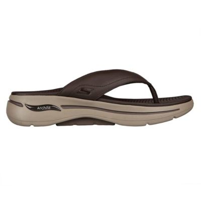 Skechers On-The-GO GOwalk Arch Fit Men's Slippers BROWN