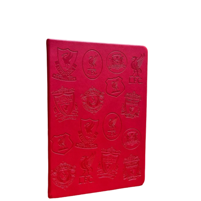 LFC A5 Crest Notebook RED