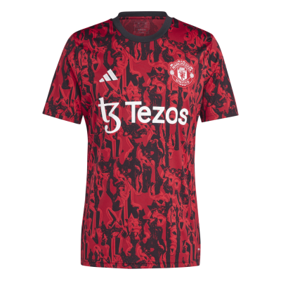 Manchester United 23/ 24 Adidas Pre-Match Men's Jersey RED