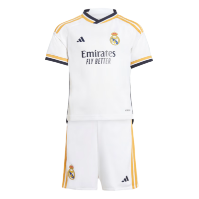 Real Madrid 23/24 Adidas Home Mini Kit WHITE