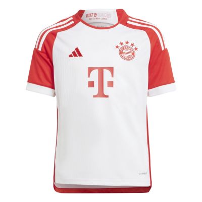 FC Bayern 23/24 Adidas Home Junior Jersey WHITE
