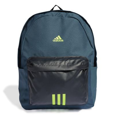 Adidas Classic Badge of Sport 3-Stripes Backpack BLUE