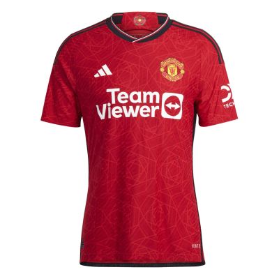 Manchester United 23/24 Adidas Home Men's Authentic Jersey RED