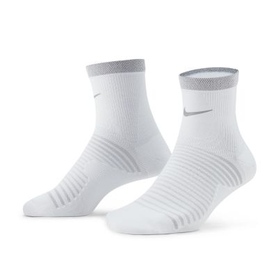 Nike Spark Lightweight Running Ankle Socks White