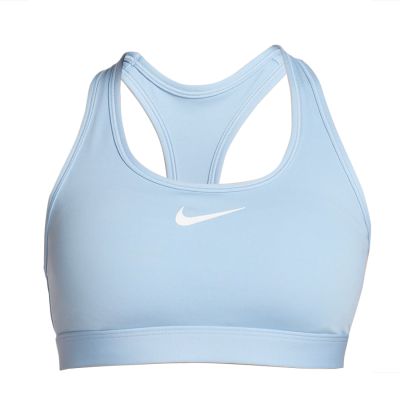 Nike Swoosh Medium Support Women's Padded Sports Bra Blue