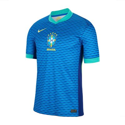 Brazil 2024 Stadium Away Men's Nike Dri-FIT Football Replica Jersey Blue