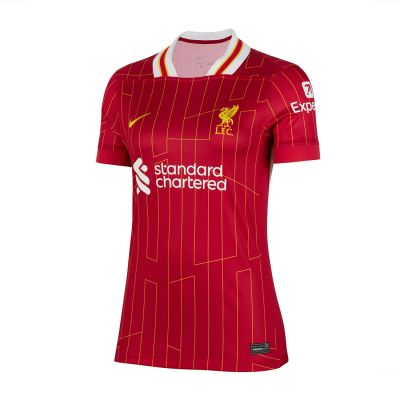 Liverpool FC 2024 Stadium Home Women's Nike Dri-FIT Football Replica Jersey Red