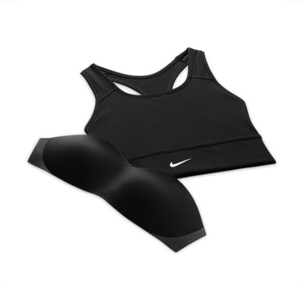 Nike Dri-FIT Indy Light-Support Padded Longline Sports Bra (Black