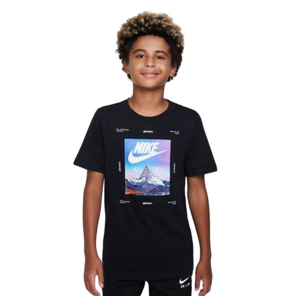 Nike Sportswear Big Kids T-Shirt Black