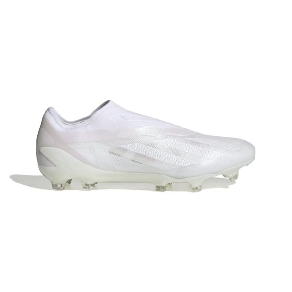 Adidas X CRAZYFAST.1 Laceless FG Men's Football Boots WHITE