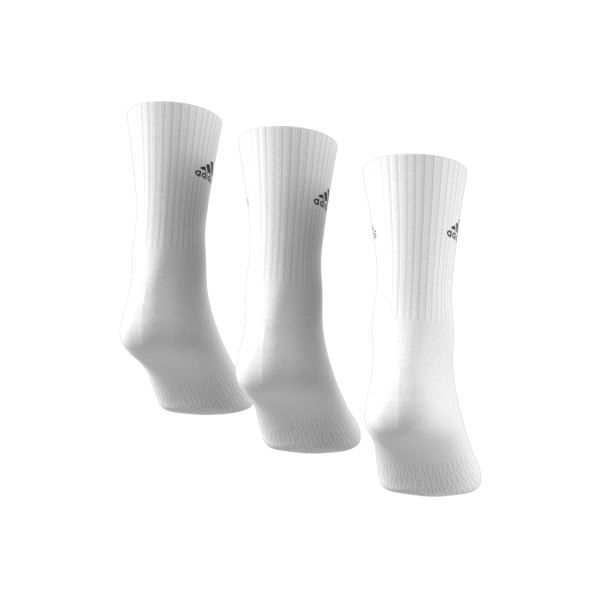 adidas Cushioned Crew Socks 3 Pairs - White