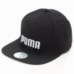 Puma Junior Flatbrim Cap  BLACK