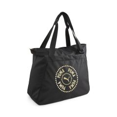 Puma Essentials Logo Love Tote Bag BLACK