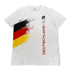 LOTTO FOOTBALL WORLD FINALS GERMANY MEN'S TEES WHITE
