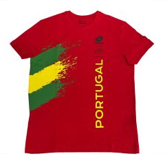 LOTTO FOOTBALL WORLD FINALS PORTUGAL MEN'S TEES RED