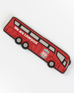 LFC Team Bus PVC Magnet RED
