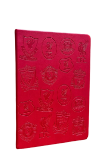 LFC A5 Crest Notebook RED