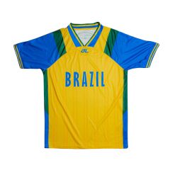 AL BRAZIL 22 MEN'S FANS JERSEY YELLOW