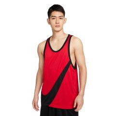 NIKE DRI-FIT MEN'S BASKETBALL CROSSOVER JERSEY RED
