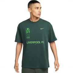 LIVERPOOL FC MEN'S NIKE MAX90 FOOTBALL T-SHIRT GREEN