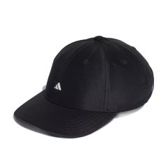 ADIDAS SATIN BASEBALL CAP BLACK