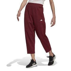 ADIDAS DESIGNED TO MOVE STUDIO 7/8 SPORT JOGGERS RED
