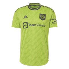 MANCHESTER UNITED FC 22/23 ADIDAS THIRD AUTHENTIC MEN'S JERSEY GREEN