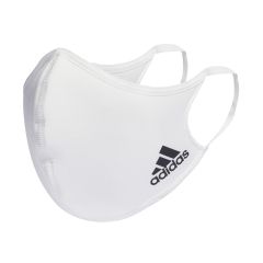 ADIDAS UNISEX FACE COVER BADGE OF SPORT ACCESSORIES WHITE