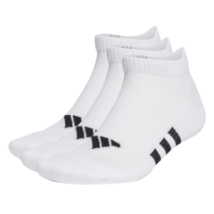 Adidas Performance Cushioned Low Socks 3 Pairs WHITE