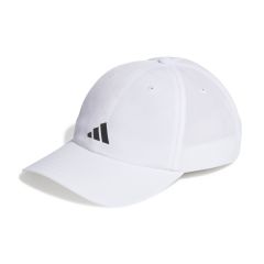 Adidas Running Essentials AEROREADY Six-Panel Baseball Cap WHITE