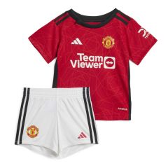Manchester United 23/24 Adidas Home Infant Kit RED