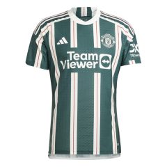 Manchester United 23/24 Adidas Away Men's Authentic Jersey GREEN