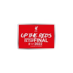 LFC FA CUP 22 FINAL BADGE RED