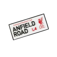 LFC Anfield Road Street Sign Magnet WHITE
