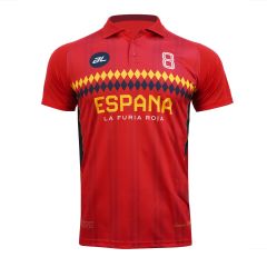 Al Spain Men's Polo Red