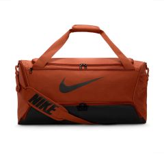 Nike Brasilia 9.5 Training Duffel Bag (Medium, 60L) Orange