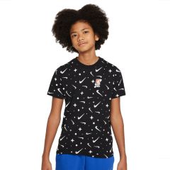 Nike Sportswear Big Kids' T-Shirt Black