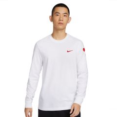 Nike Sportswear Heart And Sole Men's Long-Sleeve T-Shirt White